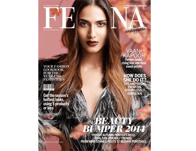 Vaani Kapoor in Femina