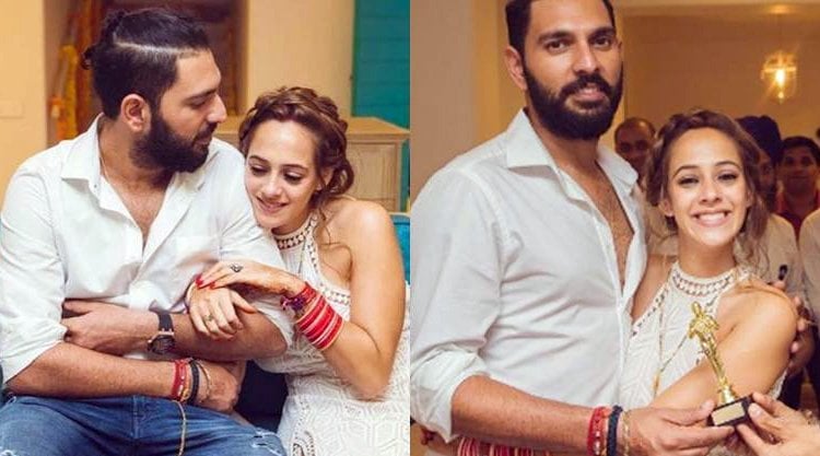 Yuvraj Singh And Hazel Keech