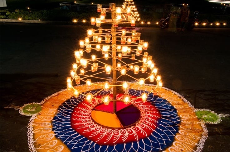 Big Deepavali Ragoli Designs Deepavali ragoli