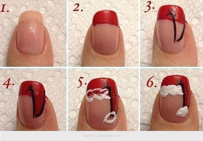 10 Breathtaking Christmas Nail Art Designs