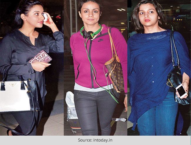 Bollywood Celebrity Fashion While Travelling