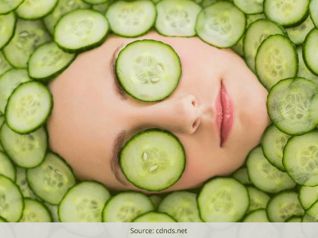 Different Ways of Using a Cucumber for Your Face