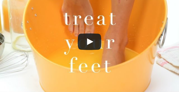 How to Pamper Your Tired Feet
