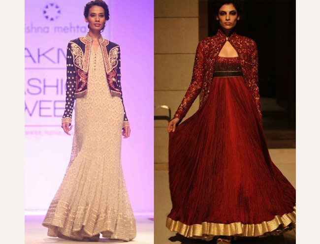 Jackets with Indian Wear on the Runway