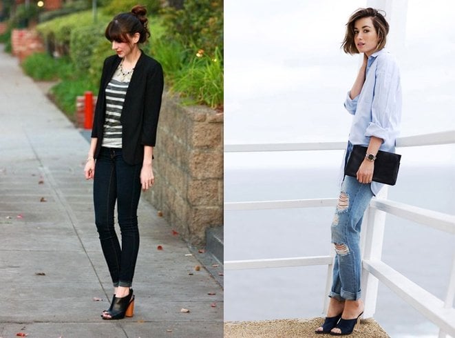 Jeans and Mules