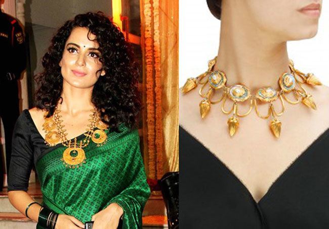 Kangana Ranaut looked ravishing in the green saree