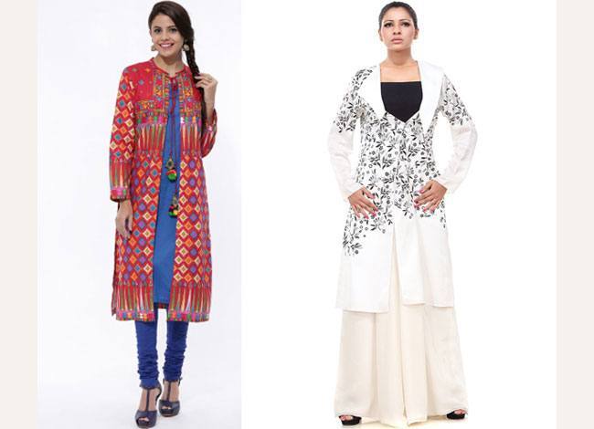 Long Kurta Styled Jackets