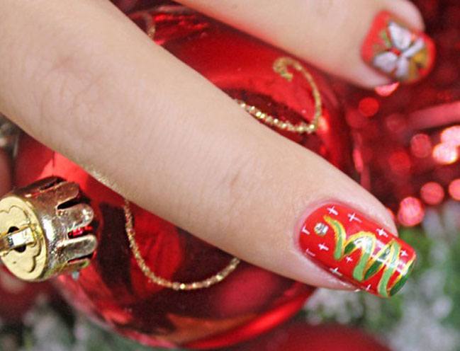 10 Atemberaubende Weihnachten Nail Art Designs, die Köpfe drehen können  