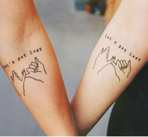 Angel Tattoo Design Studio Couple Got Tattoo  Made for eachother  forever  inked together forever