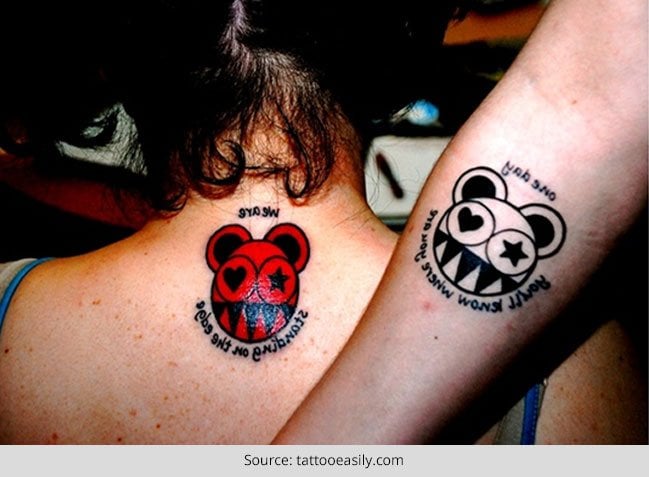 Cute Couple Tattoo