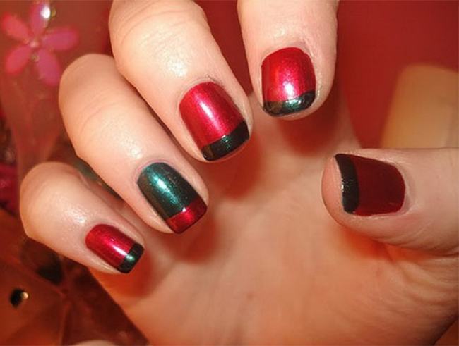 Christmas nailart Designs