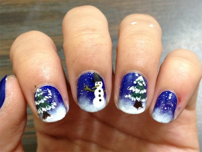 Creative Christmas Nail Designs