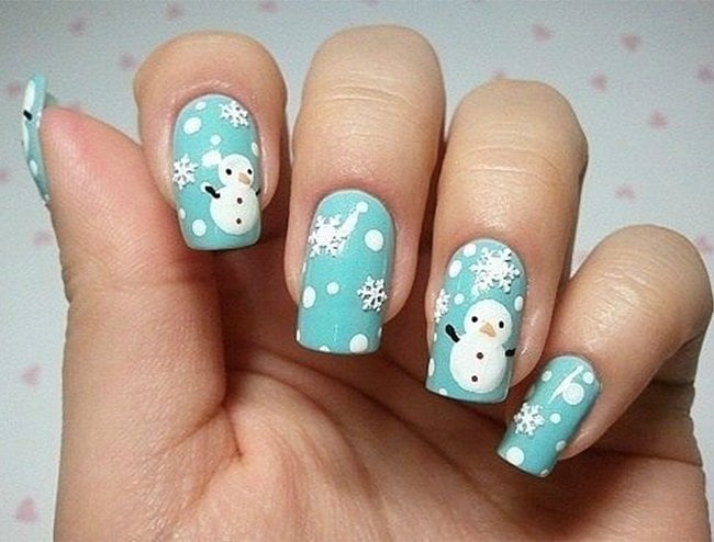 Creative Christmas Nail Designs