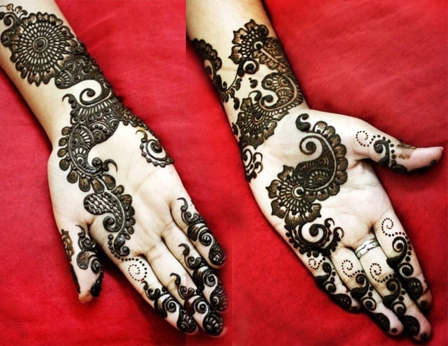 Latest Arabic Mehndi Designs