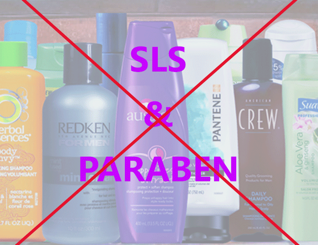 Stay Away From SLS & Paraben Products