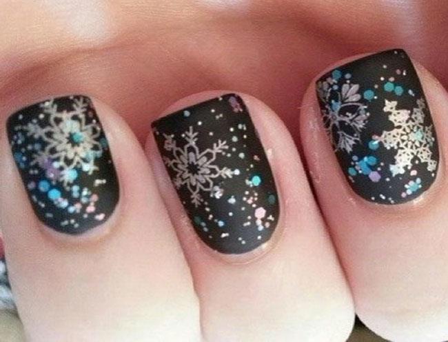 christmas nail art Design