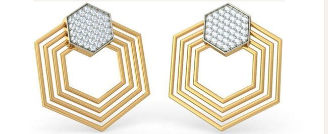 hexa earrings