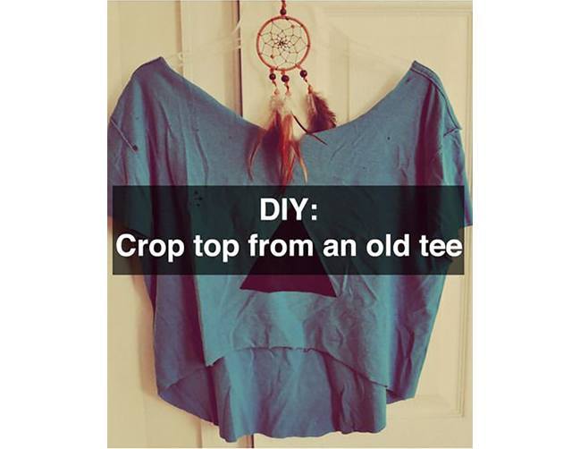 27 DIY T-Shirt Cutting Ideas To Try On Your Old Outfits ...