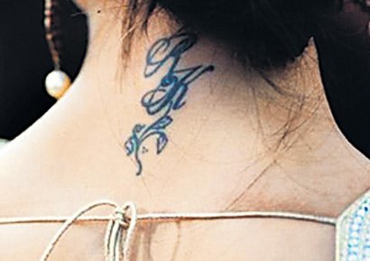 Deepika's Tattoo