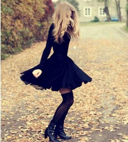Black with a Pop of Colour