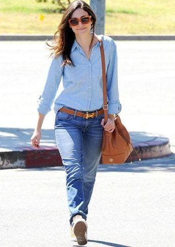 Boyfriend jeans outfit 14