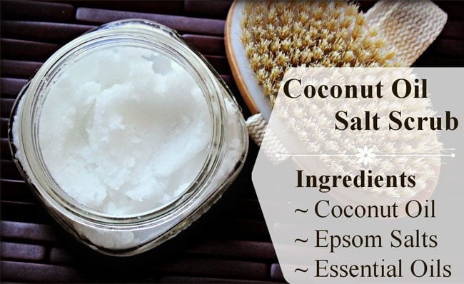 Coconut Salt Scrub