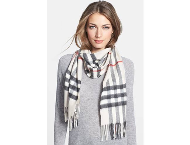 Fringed Cashmere Muffler