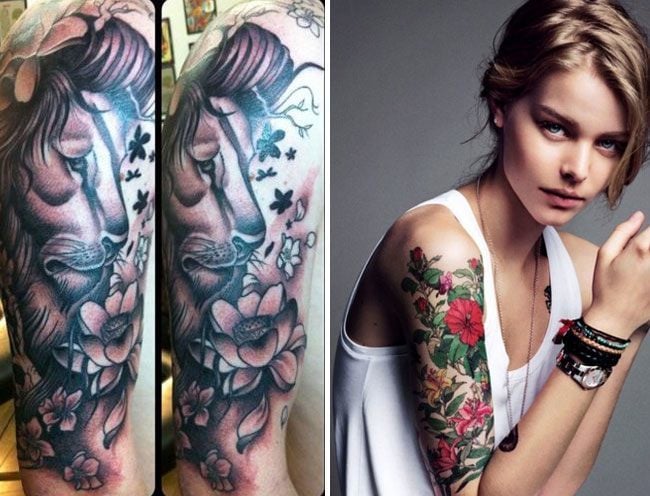 50 süße Arm Tattoo Designs für Frauen  