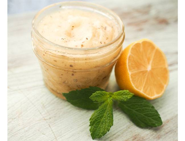 Lemon Peppermint Scrub