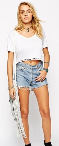 Pom-Pom Crop Top