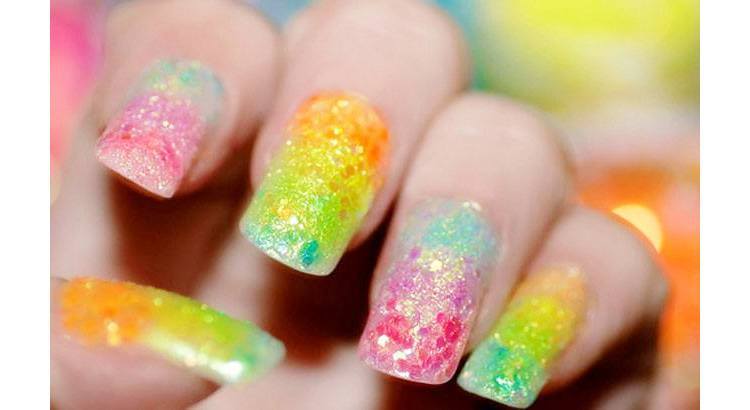 Rainbow Nails