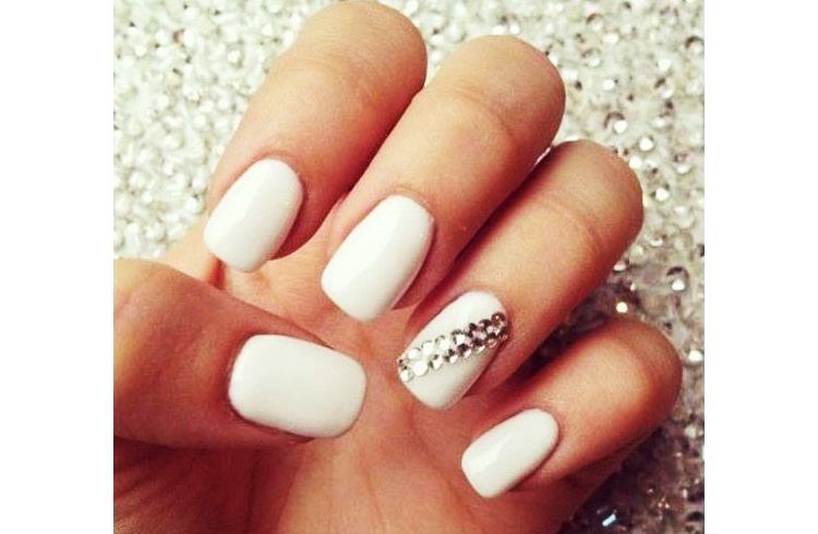 Rhinestone Nail Art