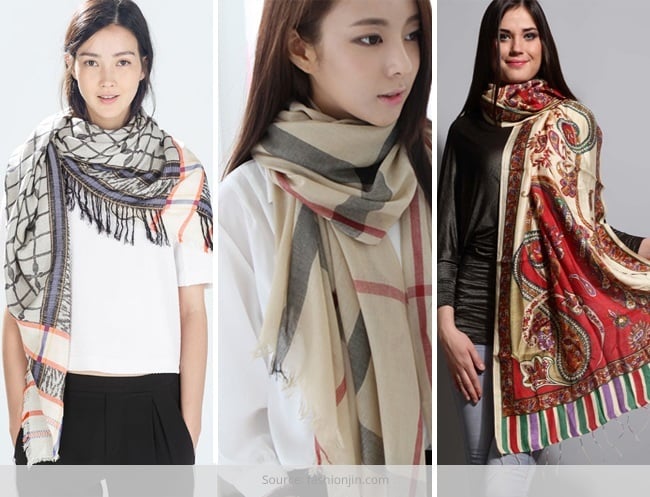 Scarves Mufflers and Stoles for-the Fashionistas