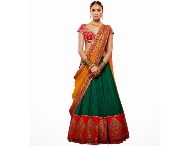 Silk Lehenga