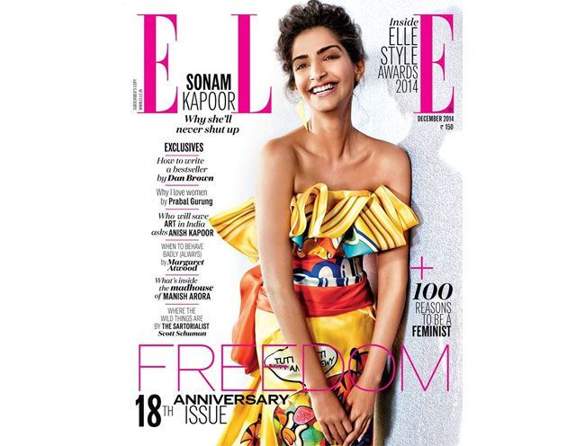 Sonam Kapoor For Elle