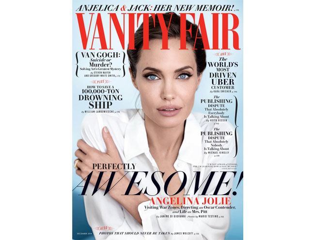 angelina jolie vanity fair december 2014-cover