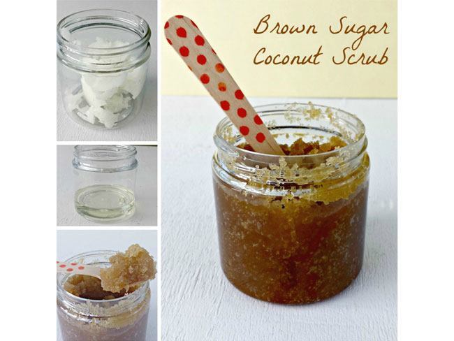 brown sugar coconut Collage