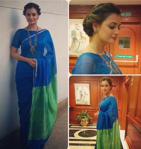 Dia Mirza in saree