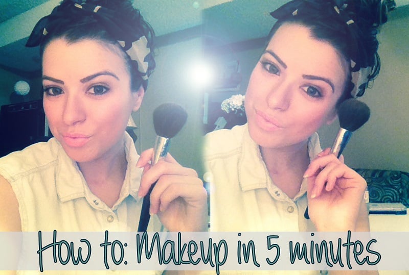 how to makeup 5 minutes