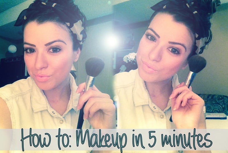 Make-up in 5 Minuten  