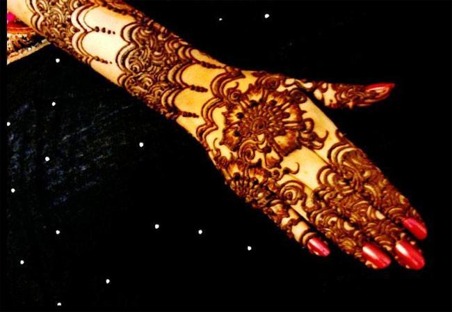 latest bridal mehndi designs for hands