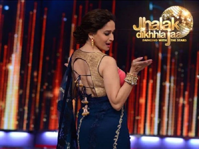 madhuri dixit blouse designs