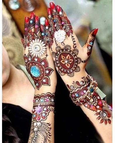 Mehendi designs of pakistan