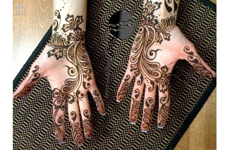 Marwadi Mehandi Design hands