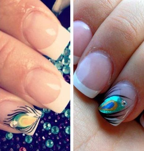 Amazing Peacock Nail Design Ideas