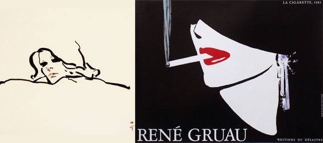 rene gruau la cigarette