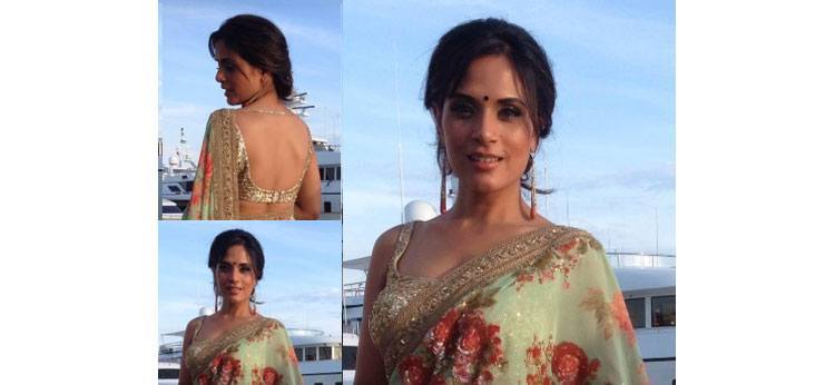 richa chadha blouse designs