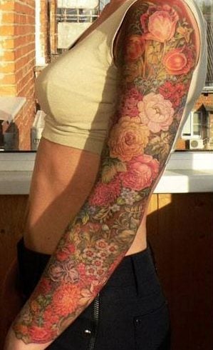 50 süße Arm Tattoo Designs für Frauen  