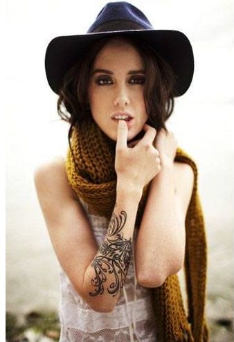 50 Cute Arm Tattoo Designs for Women