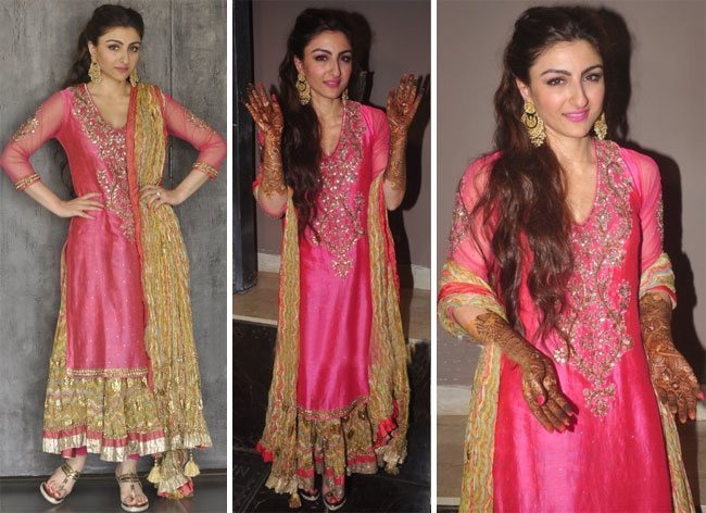 Bride Soha Ali Khan